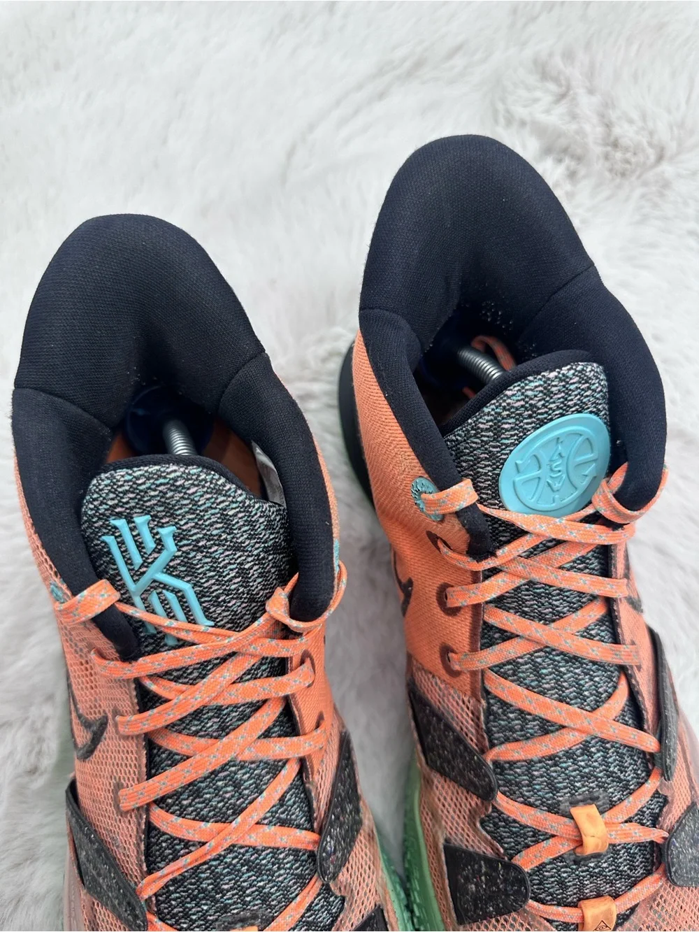 Nike‎ Kyrie 7 Play for the Future Men's Size 12 Atomic Orange Black